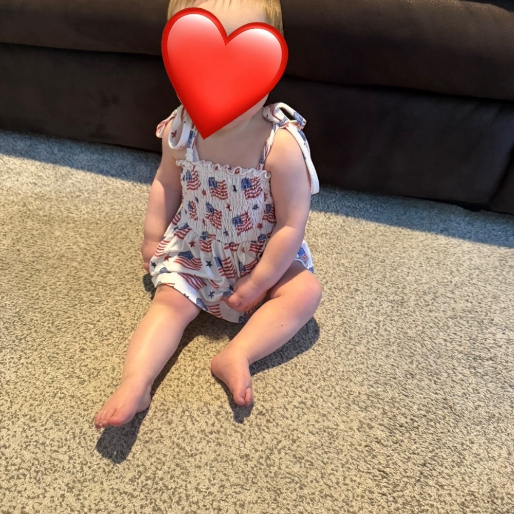 Caden Lane Stars and Stripes twirl dress - Picture 2 of 2